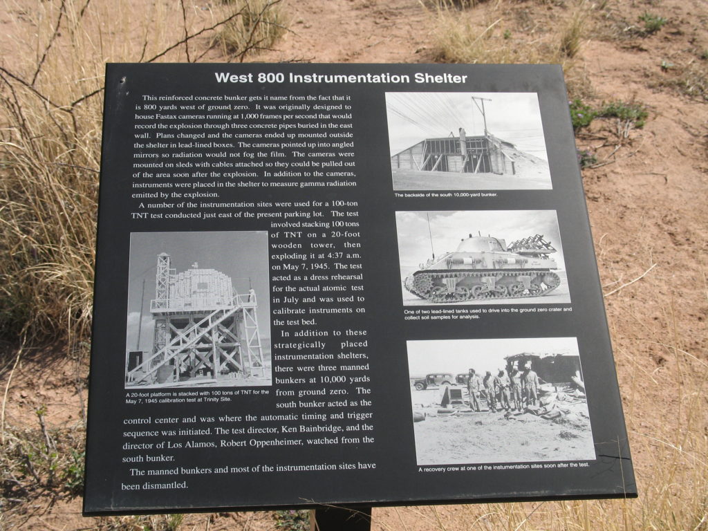 can you visit the trinity test site
