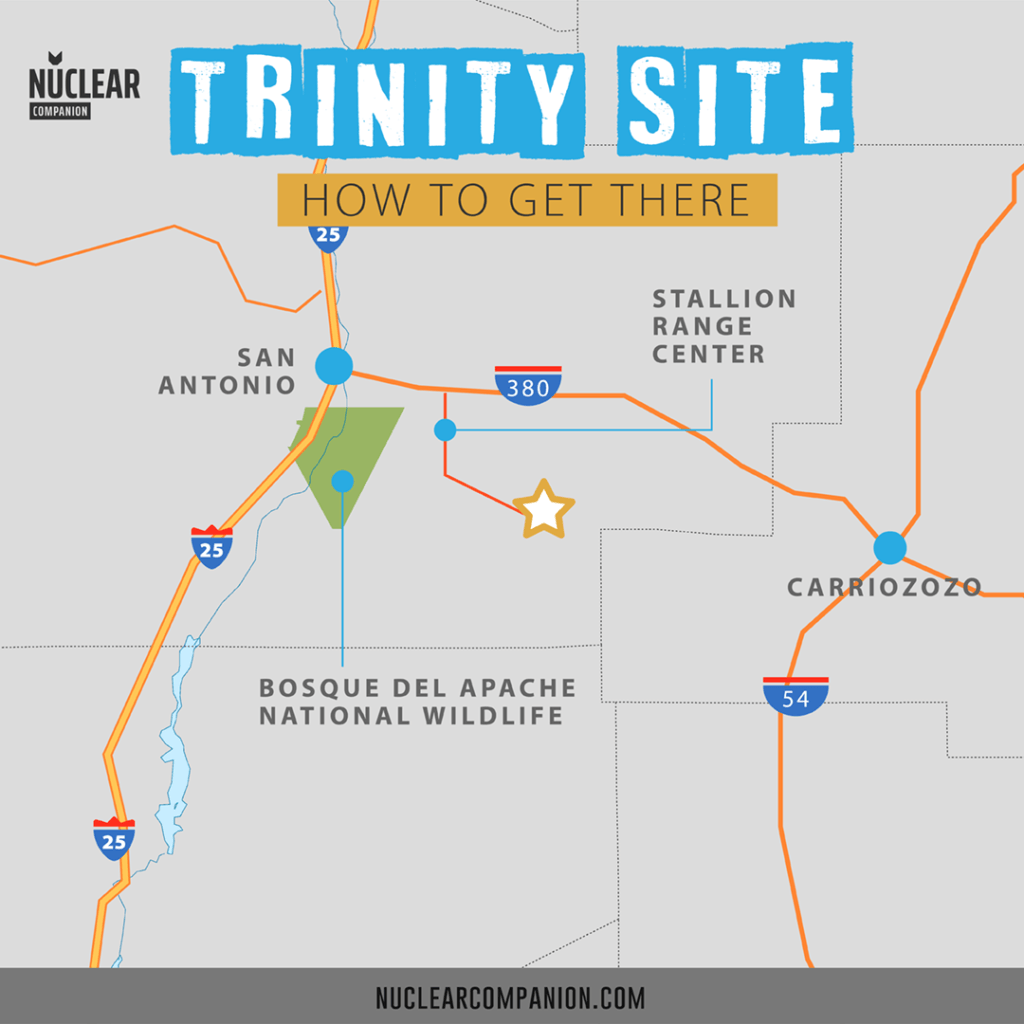 Trinity Site How to get there