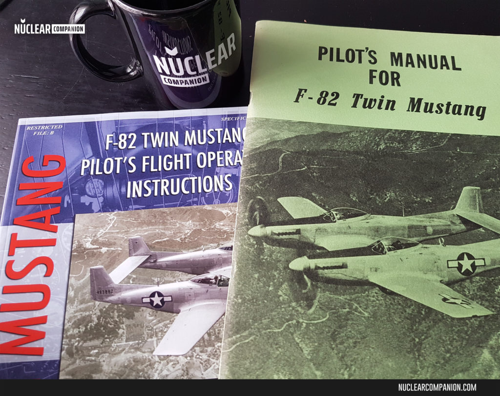 F-82 Twin Mustangs Manuals - covers