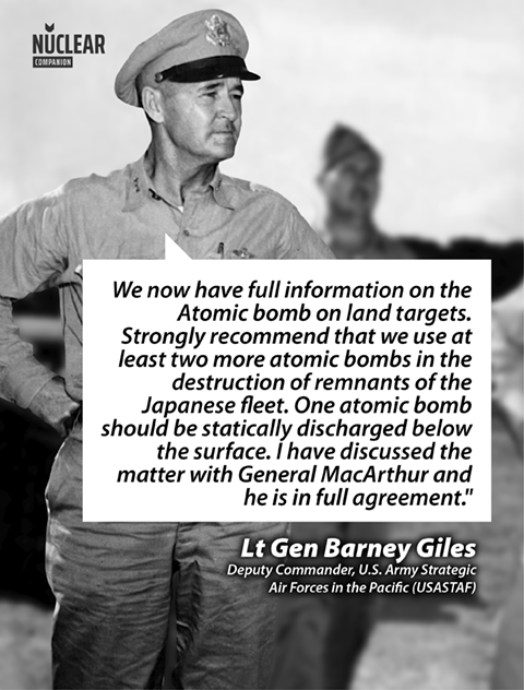 Barney giles operation crossroads quote