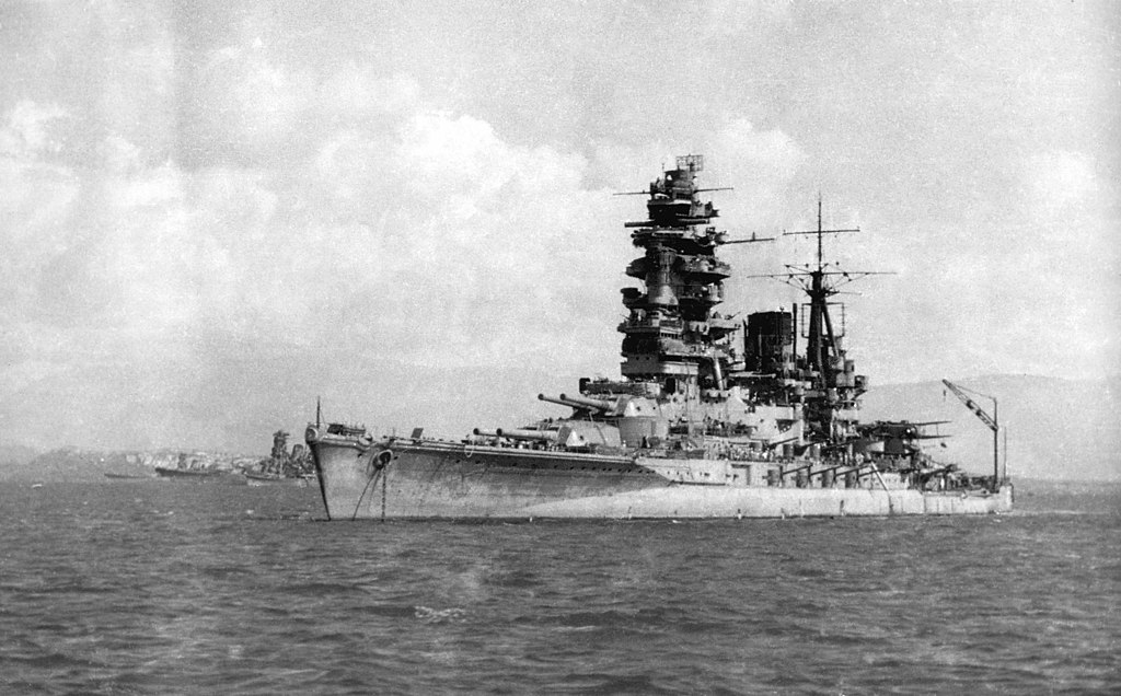 Battleship Nagato brunei 1944