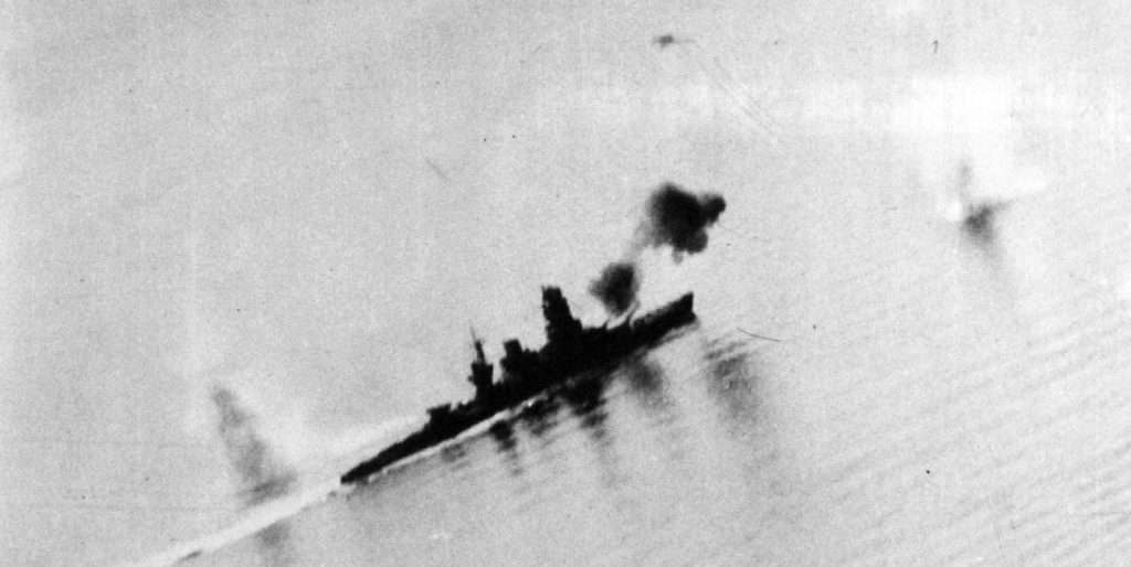 Battleship Nagato Batlle Sibuyan Sea 1944