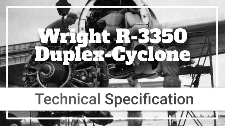 Wright R-3350 Duplex Cyclone technical specification