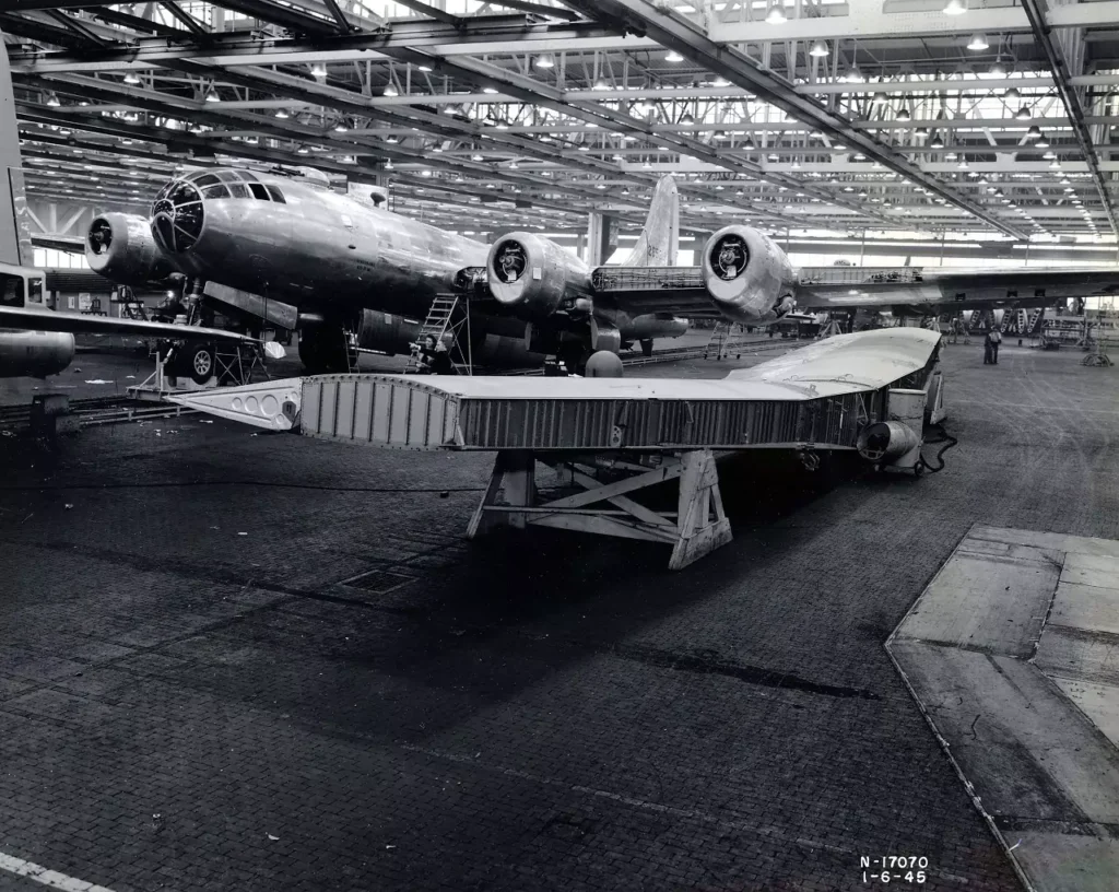 B-29 wing assembly