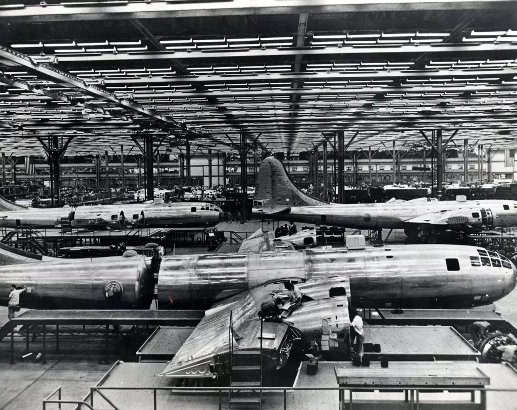 B-29 multi-line assembly system