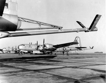 Boeing KB-29P Superfortress Telescopic Flying Boom with Ruddevators