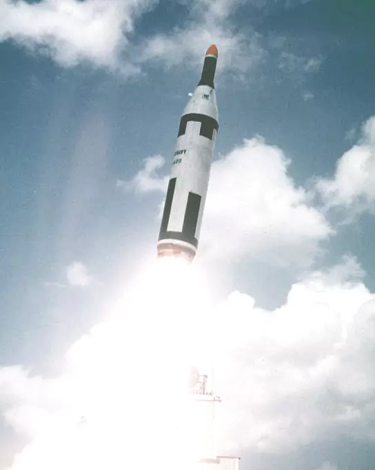 Polaris A-1 Missile launch