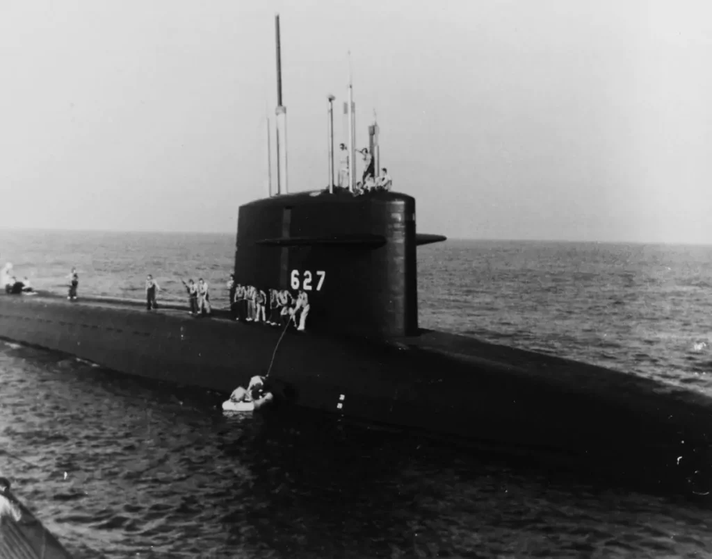 The U.S.S. James Madison(SSBN-627) was the first Poseidon conversion, the first submarine to launch a Poseidon C-3 missile, and the first to go on operational patrol of Poseidon C-3. 