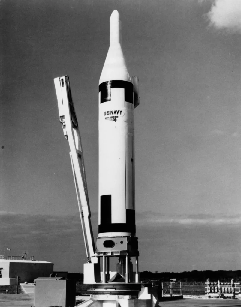 A2X prototype at the launch pad in Cape Canaveral.
